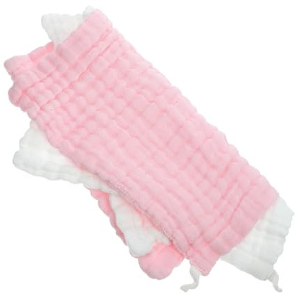 MOBUTOFU 2stücke Sabberlätzchen Aus Baumwolle Weiche Und Saugfähige Waschlappen Lösung Für Neugeborene Für Empfindliche Babyhaut