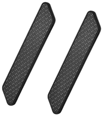 Laroal 2-teiliger Handschärfer mit Lederetui, Nano-Glas-Fußfeile, Fußschärfer, entfernt abgestorbene Haut, entfernt effektiv Hornhaut