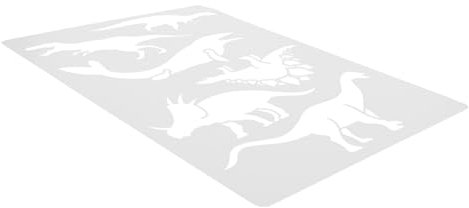 Sewroro Dino Schablone Diy-malvorlage Malschablonen Für Heimwerker Bastelvorlage Wiederverwendbare Schablonen Zum Zeichnen Und Malen Für Klassenzimmer