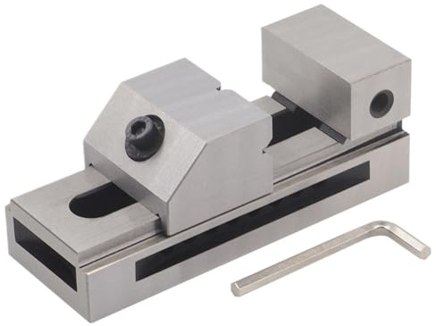 2.5 inch CNC High Precision Fast Acting Flat Vise Grinding Machine Universal Whip Right Angle Milling Machine Bench Vise Fixture(2.5 in)