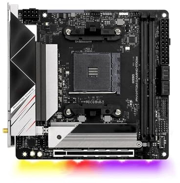 Scheda madre Fit For ASRock B550 Phantom Gaming-ITX/ax supporta CPU Ryzen 5 5600X 5600G 5700x3D 5800x3D DDR4 5400MHz M.2 ITX AM4 scheda madre