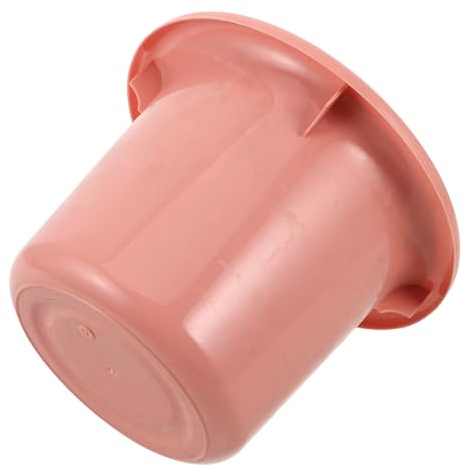ARTSEWPLY Pot de Chambre Portable Unisexe en Plastique Rose avec Couvercle Hermétique, Capacité Extra Large 1500 Ml, Urinoir pour Adultes et Personnes Âgées, Seau Hygiénique