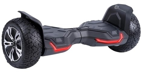 Self Balancing Scooter Hoverboard for Kids and Adults 8.5 inch Hoverboard Go Kart with Bluetooth Speaker Mobile APP LED Lights All Terrain Off-Road Hummer Hover Board Gift Hoover Balance Board Kids