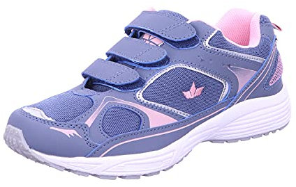 Lico Silas V Damen Straßen-Laufschuh, Grau/ Rosa, 40 EU