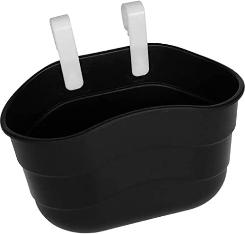 Kinder-Fahrradkorb, abnehmbarer Kleinteile-Behälter, bequemer Vordersitz, für Katzen, Autositz für Fahrradzubehör, Geschenk, Mountainbike, Roller (schwarz)