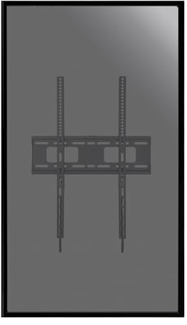 KIMEX - Support TV - Fixation Murale - Fixe - pour écran 37-75 Pouces - Mode Portrait - 012-1546
