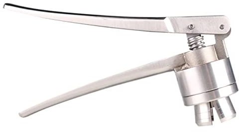 Manueller Fläschchenbördeler, Edelstahl-Verschlussklemme, handgehaltene Verschließmaschine für 13 mm, 20 mm Vollaluminium-Flip-Off-Verschlüsse, Parfümflaschen, Werkzeugverschließer