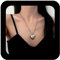 Cimenexe Bohemien Cuore Collana Girocollo Argento Metallo Cuore Ciondolo Collana Grande Cuore Gonfio Collana Collare Lungo Cuore Amore Catena Gioielli Per Le Donne