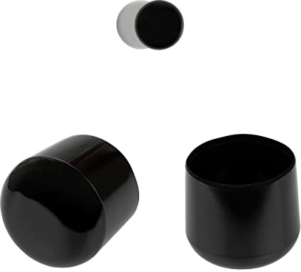 10 Stück Kunststoff Schutzkappen für Stuhlbeine, Tischbeine, Möbel, Zaunpfosten, Holzpfosten, Verschiedene Größen, Möbelgleiter, Stuhlbeinschoner, Stuhlbeinkappe (Für Rohraußen-Ø: 49-50mm) | Kunststoff Rohrkappen für Rundrohre wie z.B, Die Schutzkappe lässt sich mit geringem Aufwand
