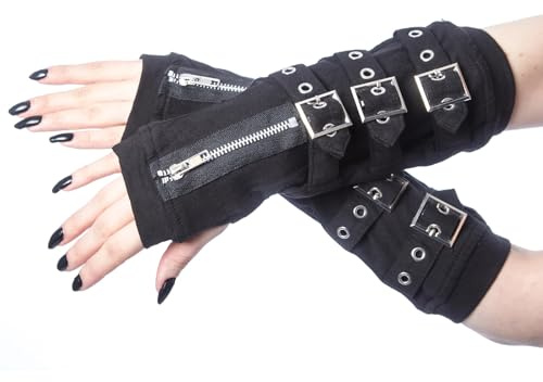 Poizen Industries Omega Armwarmer Unisex Stulpen schwarz