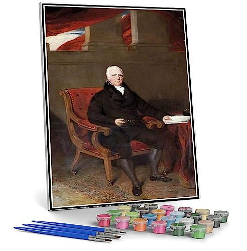 Malen nach Zahlen für Erwachsene Kits James Palmer Treasurer of Christs Krankenhaus Gemälde von Thomas Lawrence Arts Craft für Heimdekoration