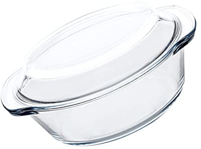 1 pièce Bol en Verre Couvert cuiseur à pâtes pour Four à Micro-Ondes Bol à Soupe avec Couvercle casseroles avec Couvercle Bol en Verre cocotte en Verre cocotte à Vapeur
