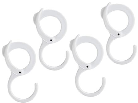 Cabilock 3er-set Platzsparende S-förmige Haken Mit Verschluss Kleiderbügel Für Küche Und Bad Elastische Haken Multifunktional Fallmaterial 4 Stück X 3