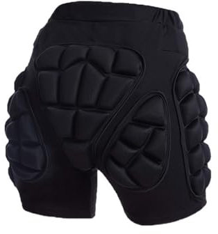 GSJNHY Gepolsterte Ski Schutzhosen 2XS-3XL Outdoor Sport Ski Skate Snowboard Gesäß Schutz Skifahren Protektor Rollschuhlaufen Schützende Hüfte Gepolsterte Shorts(XXXL)