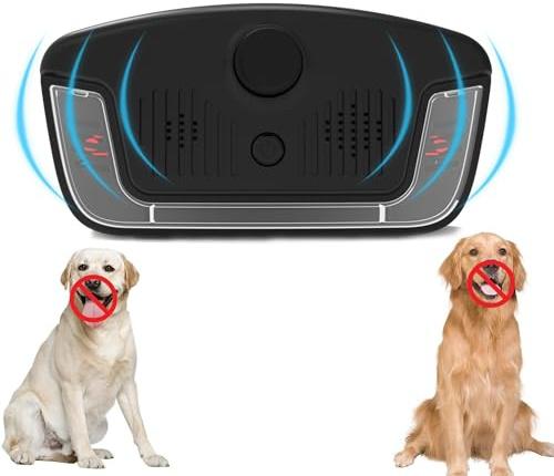 YOUKK Anti-Bell für Hunde, Hundeschreck, automatische Bell-Steuerung des Hundes mit 3 Modi, effektives Unterdrückungsgerät zum Bellen von Hunden innen und außen