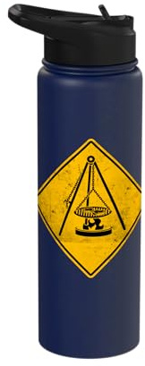 Grillen Saarländer Swivel Barbecue Stainless Steel Insulated Water Bottle