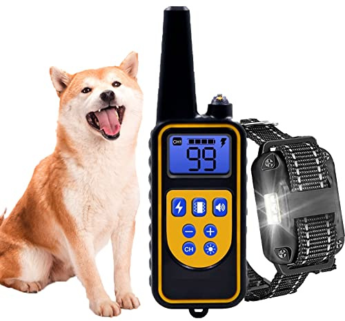 Hundehalsband zur Verhaltenskorrektur, wasserdichtes Hundespielzeughalsband, Intelligenzspielzeug für Hunde, verstellbar, für alle Hunderassen (Y17)