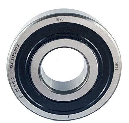 Rillenkugellager SKF 6204 2RS (1 Stk.), 20 x 47 x 14 mm