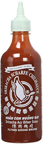FLYING GOOSE Sauce Pimenté Sriracha sans Glutamate 455 ml 12 Pièces