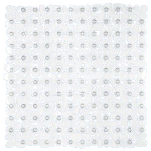 Circul Duschmatte 53 x 53 cm transparent Steinoptik
