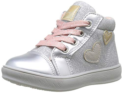 Chicco, Sneaker Fille avec Fermeture Éclair Latérale et Lacets, Chaussures de Sport Confortables, Flexibles et Respirantes, Chaussures Fille, Designed in Italy