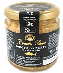 Bonito del norte en Aceite de Oliva – tarro 227 gr