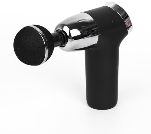 AsVIVA MGN2 Massagepistole in Schwarz I Physiovibe S Massage Gun I Vier austauschbare Massageköpfe I 20 Intensitätsstufen I Massage für die Gesundheit I Inklusive robuster Transporttasche