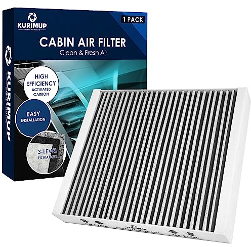 KURIMUP Premium Cabin Air Filter with Activated Carbon,Replacement for CF10775,Fit for Buick Cascada/Encore/LaCrosse/Regal,Cadillac ELR/SRX,Chevrolet Cruze/Sonic/Spark/Trax/Volt.