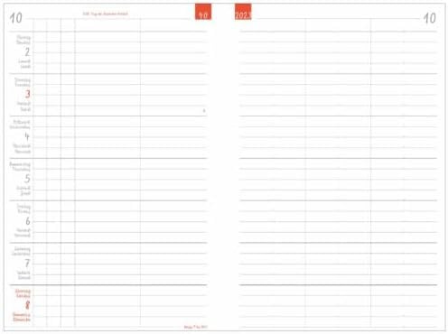 X17-A5 Wochenkalender Nachfüllpack | „Familie “ 2026/2027, 2 Hefte à 6 Monate, inkl. Memokarte. Nur passend für das X17-System. Made in Germany