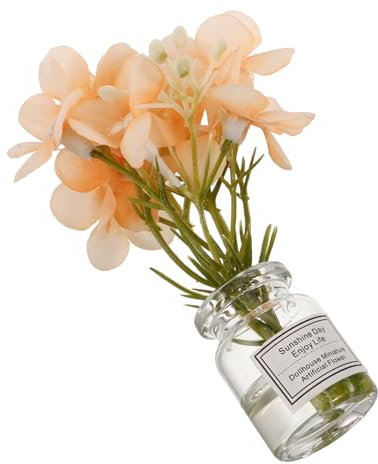 Abaodam Bonsaï Miniature pour Maison De Poupée Fleurs Artificielles Mini Plantes Réalistes Jouet Mini Bouquet De Fleurs Mini Décoration De Jardin