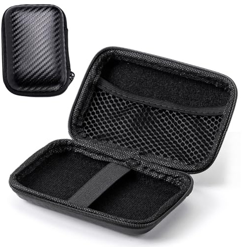 4 Inch MP3 & MP4 Player Case, Music Players Case for All Brands and Models 4-inch MP3, Anti-Shock and Dust-Proof, Fit for Earbuds, USB Cable, Memory Card (Bag Only)
