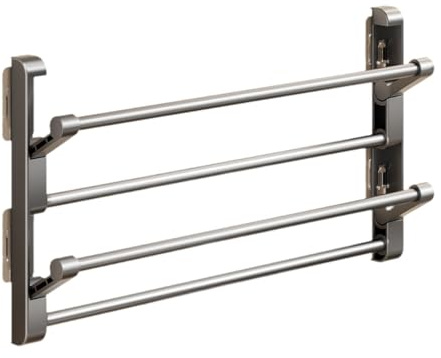 Colcolo An der montiertes Schuhregal zum Aufhängen, Organizer, vielseitig einsetzbar, platzsparend, aus Aluminium, zur aufbewahrung von Schuhen für