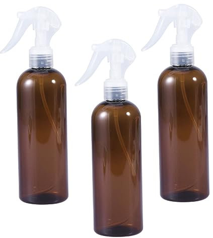 OUNONA 3piezas Peluquería Botella Spray De Plástico De Rociador De Agua Ligero y Fácil De Usar