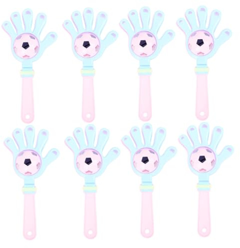 HEALSOPTHY Lot De 10 Claques-mains En Plastique Pour Garçon Et Filles, Jouets à Clochettes Coloris Aléatoire, Développement Motricité Manuelle, Animation Fêtes Anniversaires Garçon Fille
