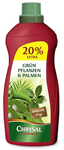 Chrysal Flüssigdünger für Grünpflanzen und Palmen - 1200 ml