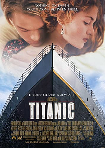 Titanic Leonardo Dicaprio Kate Winslet Poster, A2, 420 x 594 mm