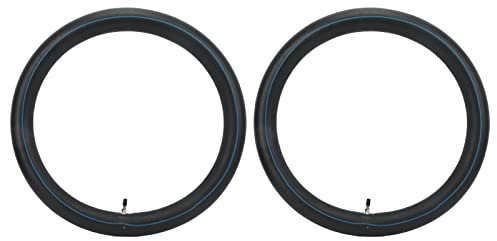 2.50-18 2.75-18 3.00-18 Camere D'aria per Moto, 2 Pezzi Camere D'aria per Moto in Gomma Premium con Stelo Valvola Dritto TR4 Tubo per Moto da 18 Pollici a Prova di Esplosione per Moto Fuoristrada