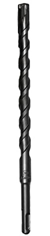 Starrett Foret SDS Plus - 16 x 260 mm KBPX16D PGM - Pointe en carbure - Approuvé pour le béton, la maçonnerie, la pierre, les briques