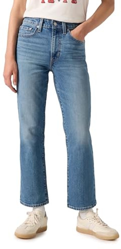 Levi's Vaqueros para Mujer 725 Authentic Kick Bootcut Ankle, Kick Start, 28W / 29L