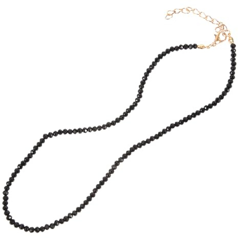 LIFKOME Kristall Halskette Damen Zierlich Verstellbar Hautfreundlich Schmuck Teenager Mädchen Sommerkette