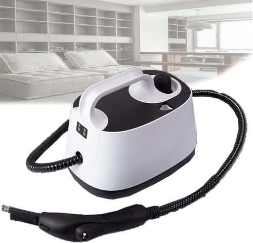 Limpiador A Vapor Multiusos,Vaporizador Portátil Para El Hogar,Alta Potencia De 2000W,Vaporizador De 1,8L Con Varilla De Extensión,4Cepillos Y Percha,Para Cocina,Muebles,Baño,Automóvil,110V