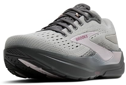 Brooks Women’s Ghost Max 3 Neutral Running & Walking Shoe - Harbor Mist/Poppy Seed/Pink - 11 Medium