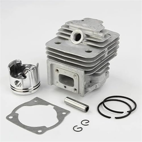 UYTGFO Kit de pistón de cilindro de 40 mm compatible con bloque 40-5, cortadora de césped, desbrozadora, motor de gasolina, carrera de potencia.