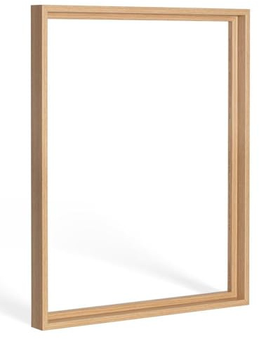 Haak Schattenfugenrahmen Lico 100x150cm Eiche Natur (Dekor) Selbstmontage Bausatz DIY