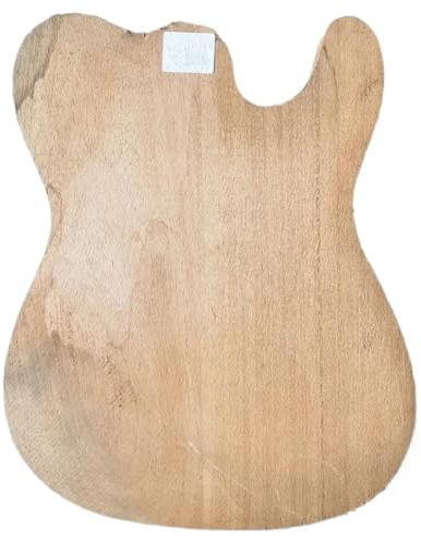 Natural Redwood Electric Guitar Body DIY