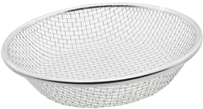 LIXSAZSE Tamiz de Compost práctico y Resistente para Mezclar Tierra de bonsái y capturar eficazmente el aserrín. Tamiz Compost Apto para Roca. Aserrín jardín Acero Inoxidable.