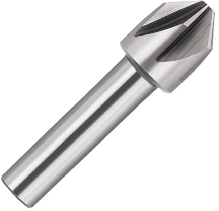 YWRWUPMGK 1 stück HSS Senker Bohrer 60/90 Grad Hartmetall V Nut Fräser 6-18mm Dia Entgraten Ende mühle Schneiden Werkzeug(18x60D)