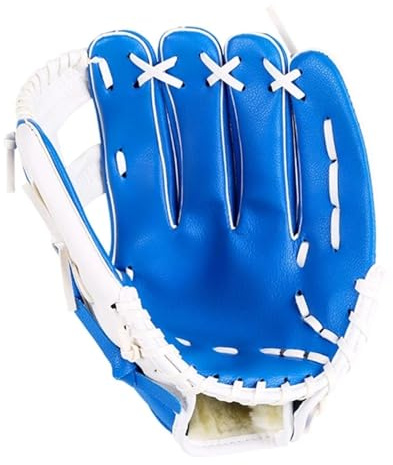 Basebollhandske basebollhandskar vadd handskar PU-läder mjuk förtjockning kanna softball praktisk mottagare