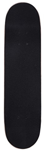 RELAX4LIFE Skateboard Completo Vuoto Macchiato 7 Strati di Acero per Bambini e Adulti, con 4 Ruote, Blu,79 x 20 cm (nero)