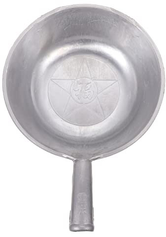 HEMOTON 1 Pc Louche à Eau Fournitures De Salle De Bain Eau De La Louche De Bain Cuillère à Eau De Cuisine Écope De Jardinage Louche à Punch Arrosage Sauce Poignée De Bébé Aluminium